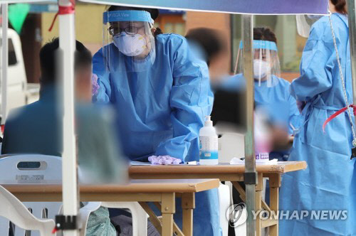 코로나19 검사 [연합뉴스]